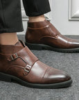 Helvano | Herren-Stiefel mit Doppelschnalle