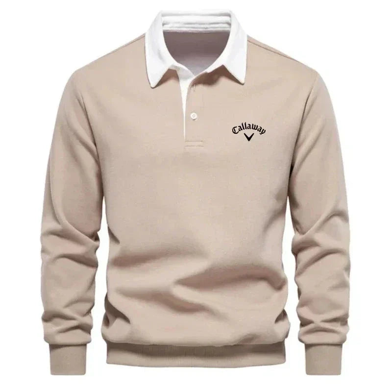 Helvano | Poloshirt für Herren mit Kontrast