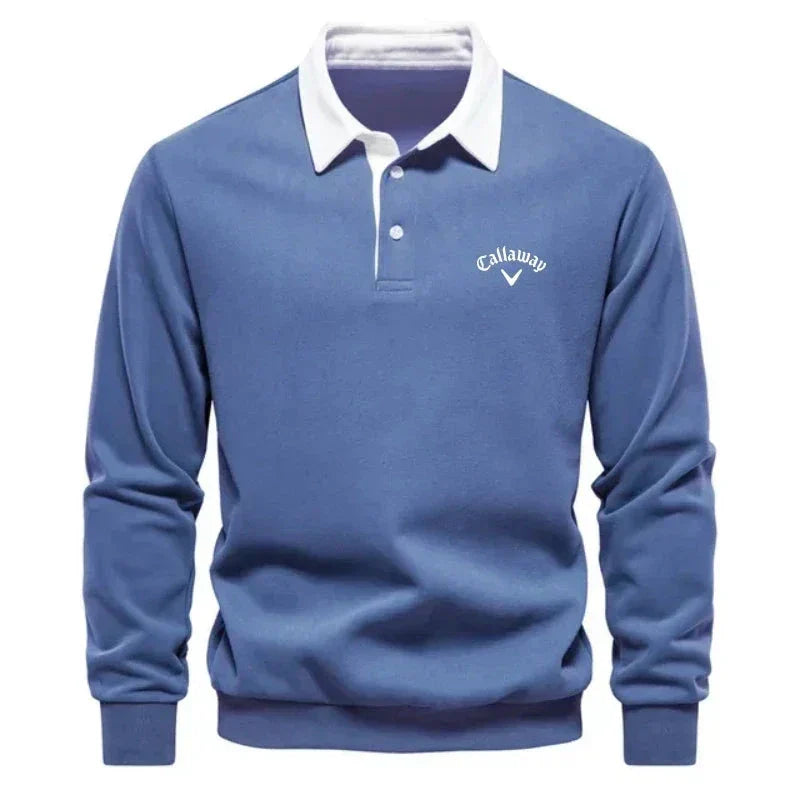Helvano | Poloshirt für Herren mit Kontrast