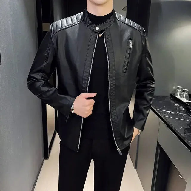 Helvano | Elegante Herren-Lederjacke