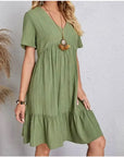Helvano | Kurzarm-Sommerkleid für Damen
