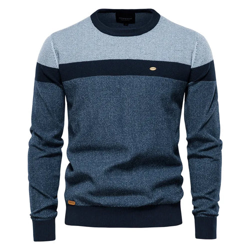 Helvano | Herren-Pullover mit Rundhalsausschnitt