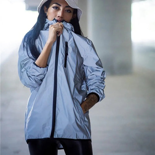 Helvano | Reflektierende Jacke für Damen in Grau