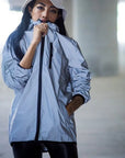Helvano | Reflektierende Jacke für Damen in Grau