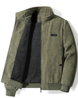 Helvano | Cord-Fleecejacke für Herren