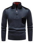 Helvano | Fleece-Pullover mit Zip für Herren