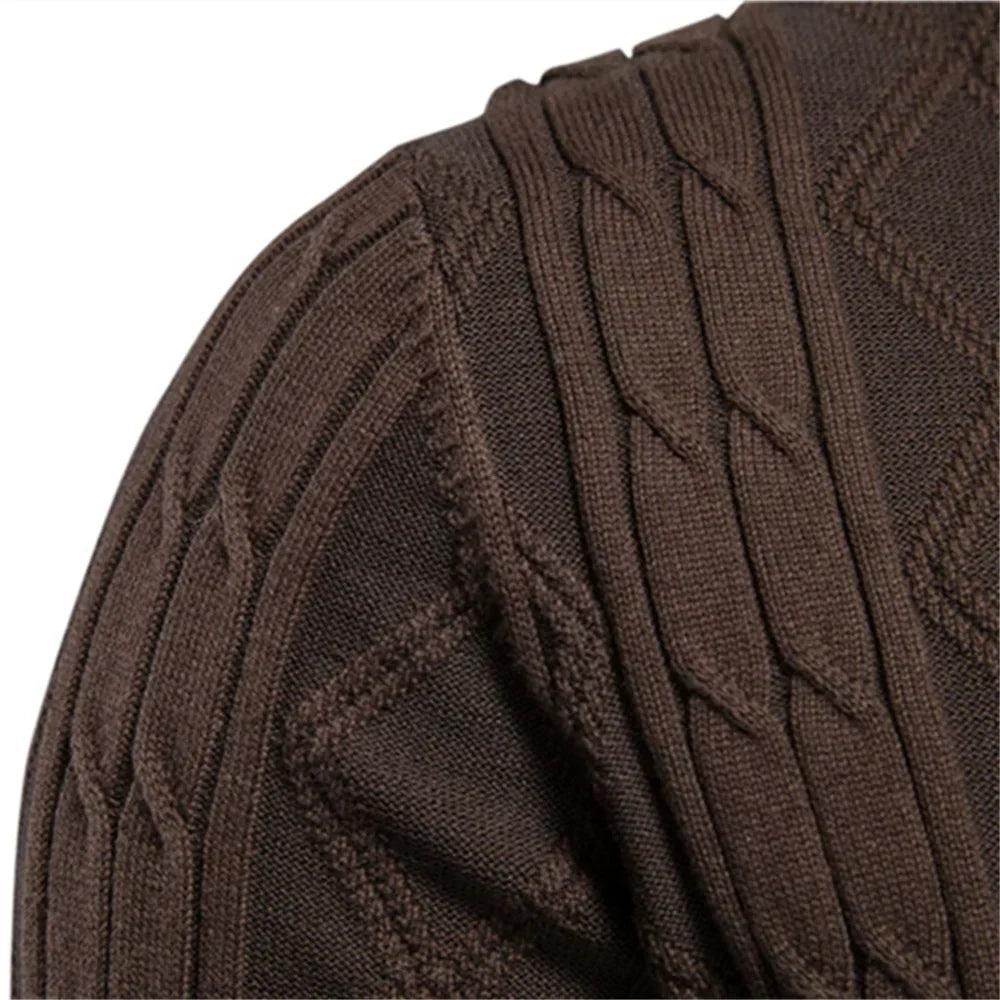 Helvano | Herren-Cardigan mit Knöpfen