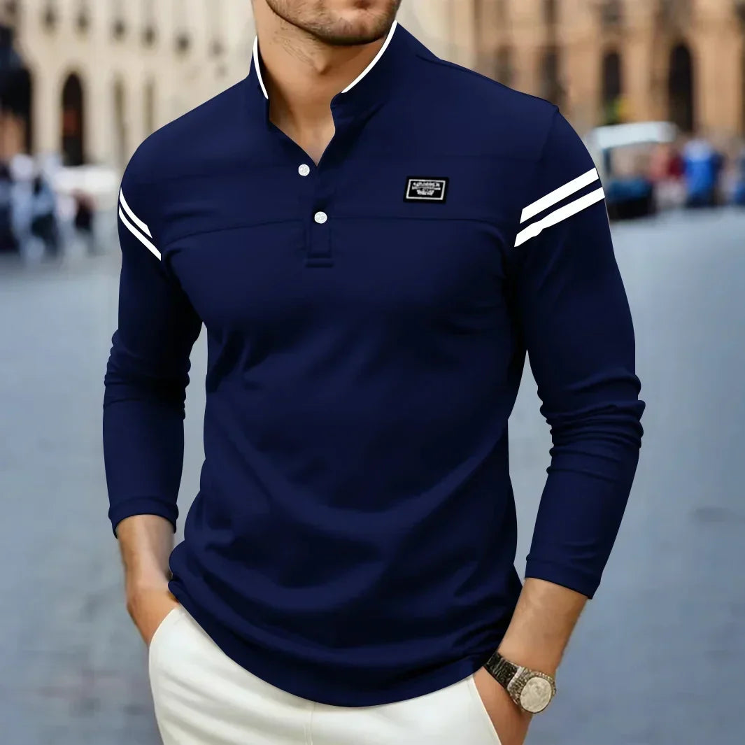 Helvano | Modernes Langarmshirt für Herren