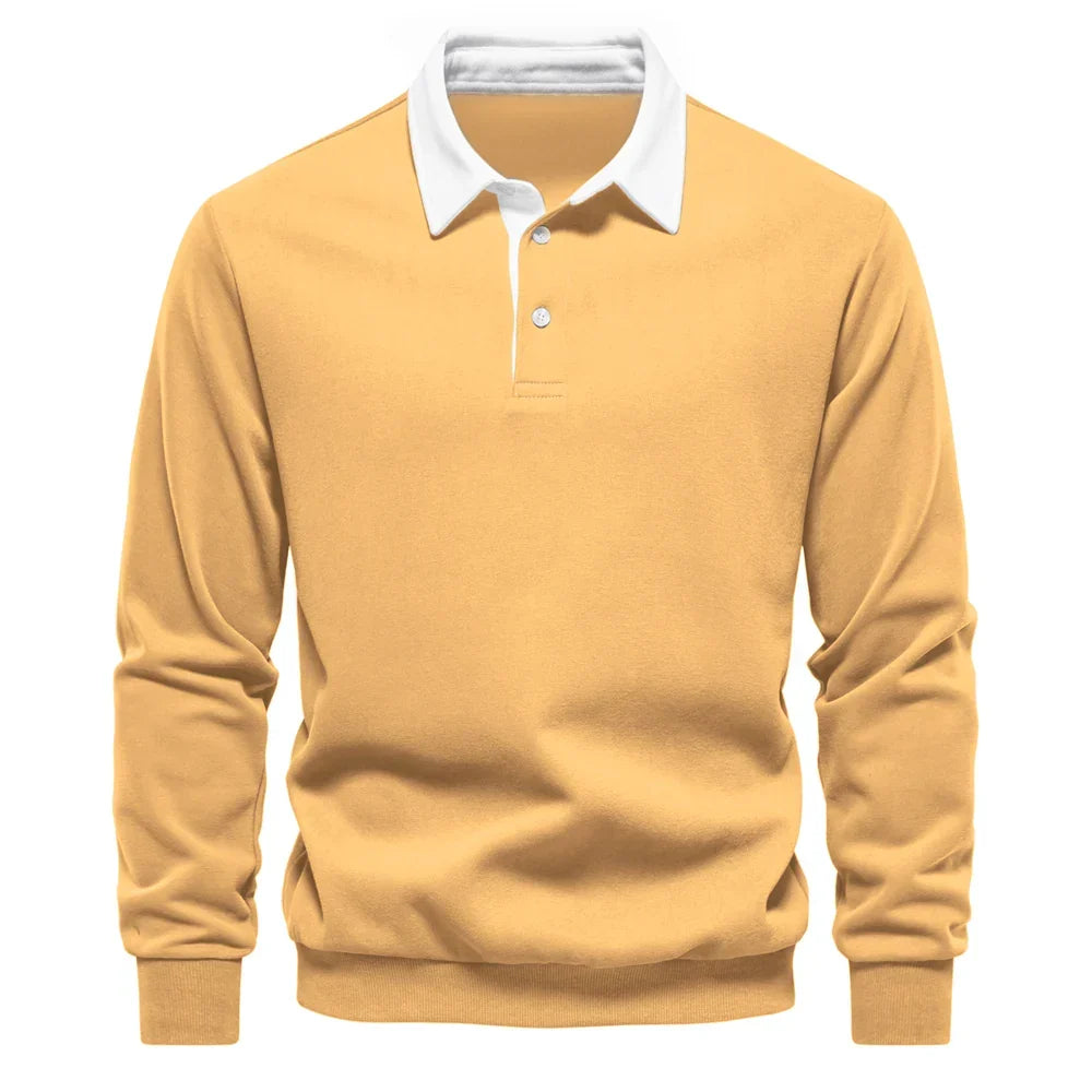 Helvano | Poloshirt-Sweatshirt für Herren