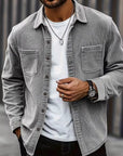 Helvano | Cord-Overshirt für Herren