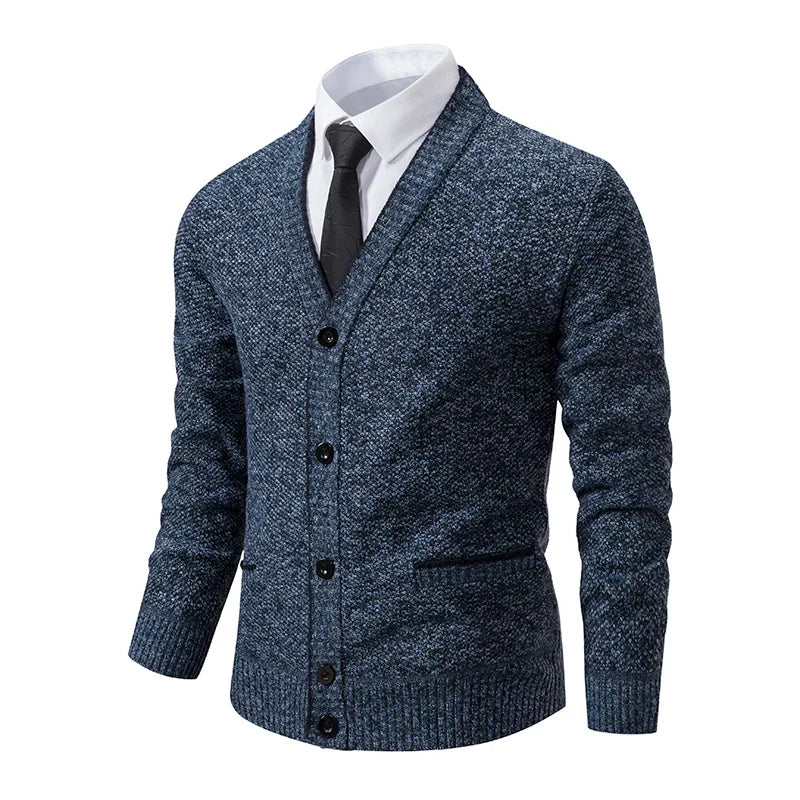 Helvano | V-Ausschnitt Strickpullover für Herren