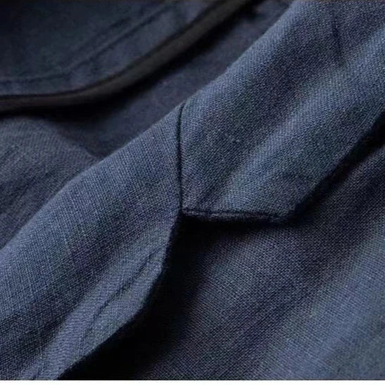 Helvano | Herren Leinen-Set mit Hemd und Hose