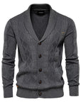 Helvano | Herren-Cardigan mit Knöpfen