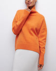 Helvano | Damen Rollkragenpullover aus Strick