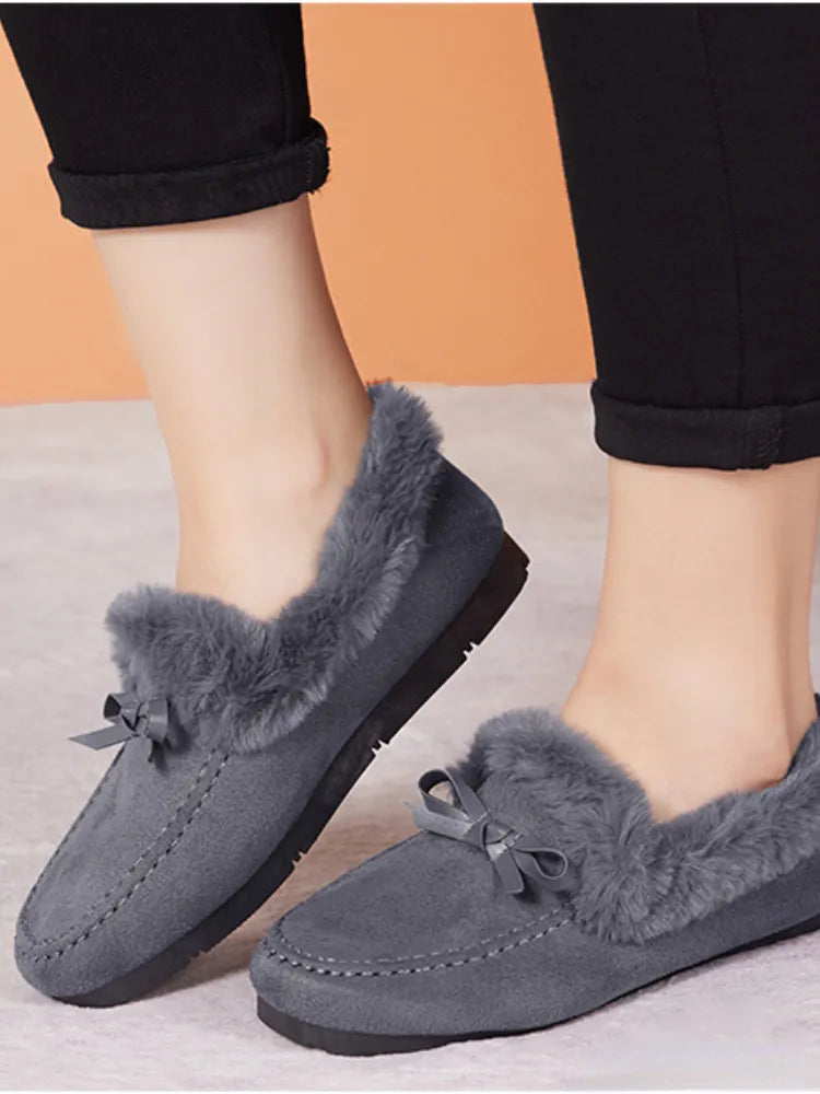 Helvano | Winter-Hausschuhe für Damen, warm gefüttert