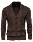 Helvano | Herren-Cardigan mit Knöpfen