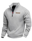 Helvano | Casual Fleece-Sweatshirt für Herren