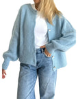 Helvano | Langarm Strickcardigan für Damen