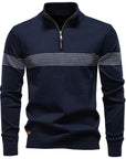 Helvano | Strick-Troyer mit Halfzip für Herren