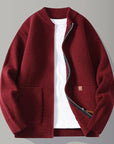 Helvano | Gerippte Zip-Jacke für Herren