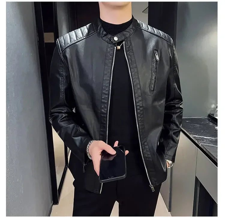 Helvano | Elegante Herren-Lederjacke