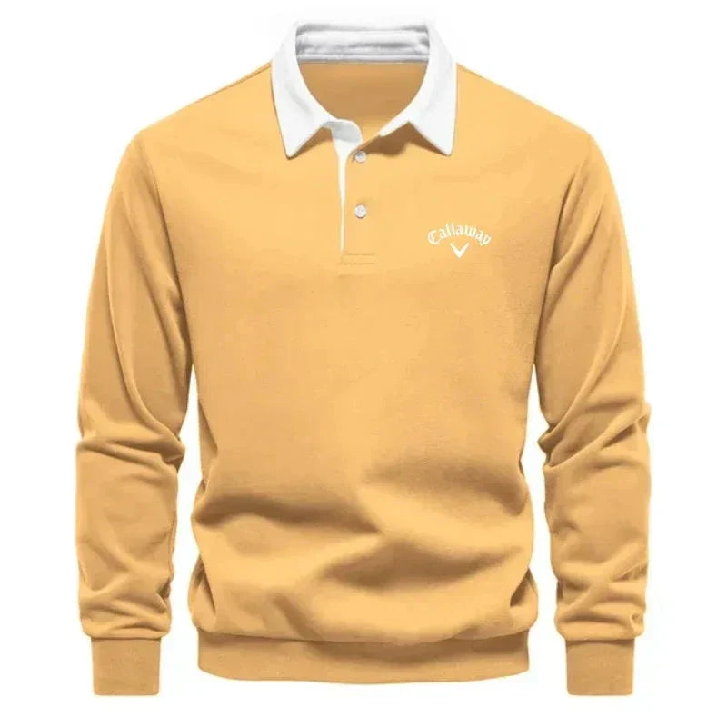 Helvano | Poloshirt für Herren mit Kontrast