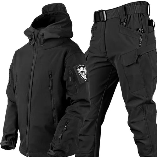 Helvano | Taktisches Outdoor-Set Jacke und Hose für Herren