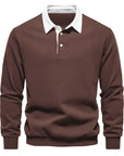 Helvano | Poloshirt-Sweatshirt für Herren