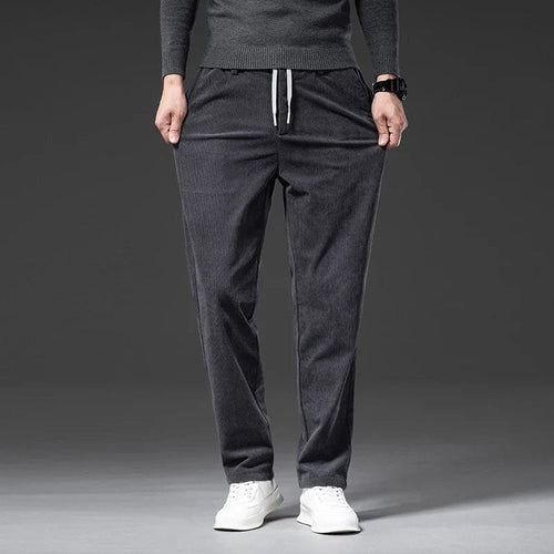 Helvano | Herren Cordhose mit Stretch-Bund
