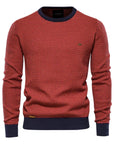 Helvano | Herren Strickpullover mit Karomuster