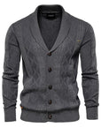 Helvano | Herren-Cardigan mit Knöpfen