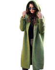 Helvano | Strickjacke mit Kapuze für Damen
