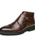 Helvano | Herren-Stiefel mit Doppelschnalle