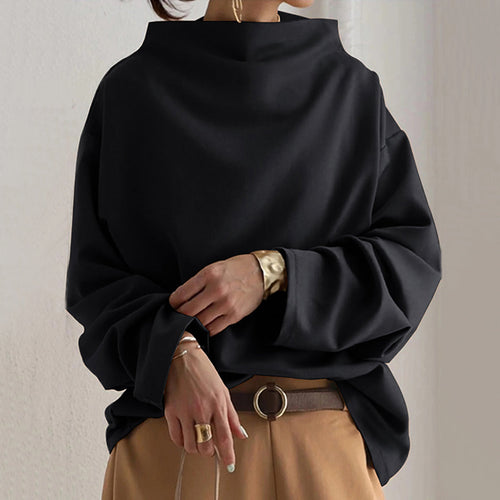 Helvano | Eleganter Damen-Pullover in Schwarz