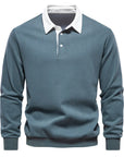 Helvano | Poloshirt-Sweatshirt für Herren