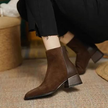 Helvano | Bequeme Ankle Boots mit Reissverschluss für Damen