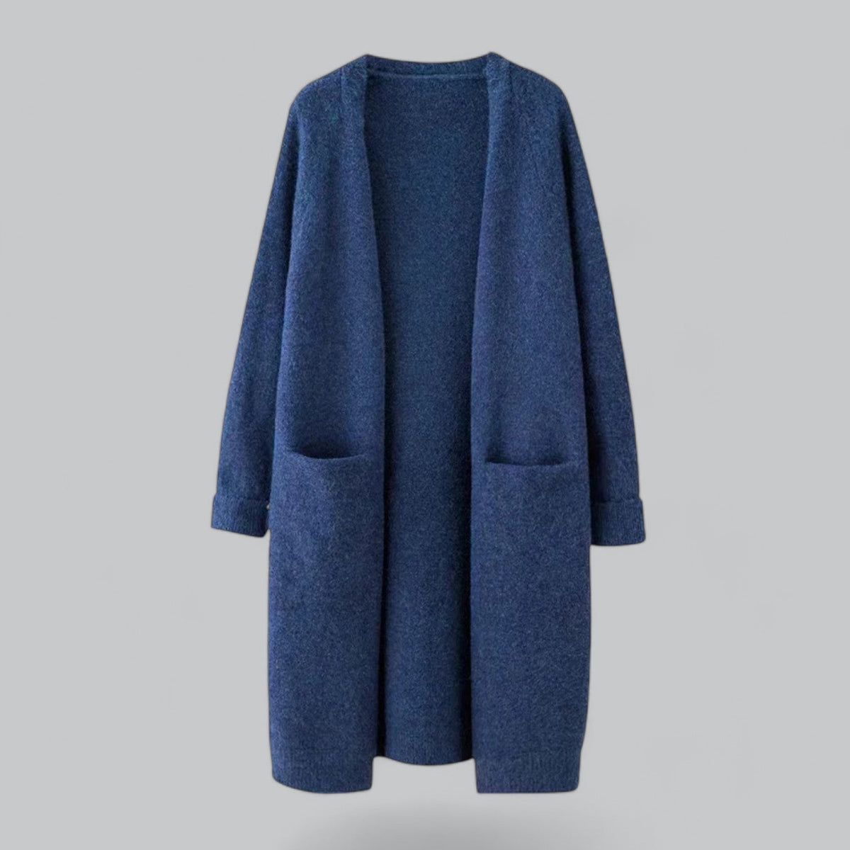 Helvano | Lange Strickjacke für Damen