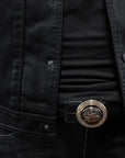 Helvano | Herren Bikerjacke aus Kunstleder