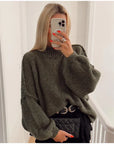 Helvano | Flauschiger Oversize Strickpullover für Damen