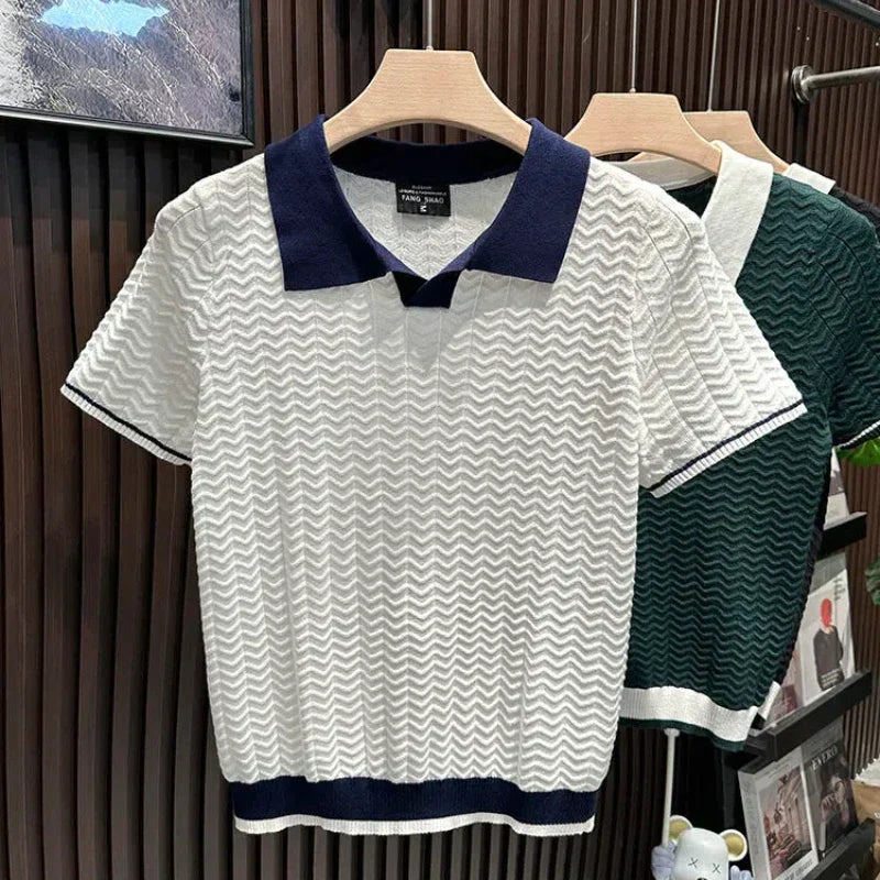 Helvano | Poloshirt aus Frottee für Herren