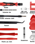 Helvano | Präzisions-Schraubendreher-Set 115-in-1 mit Magnet