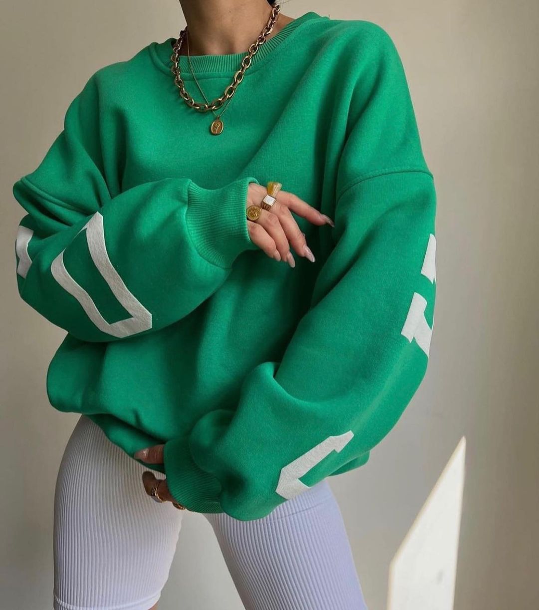 Helvano | Damen Kapuzenpullover mit Rundhals