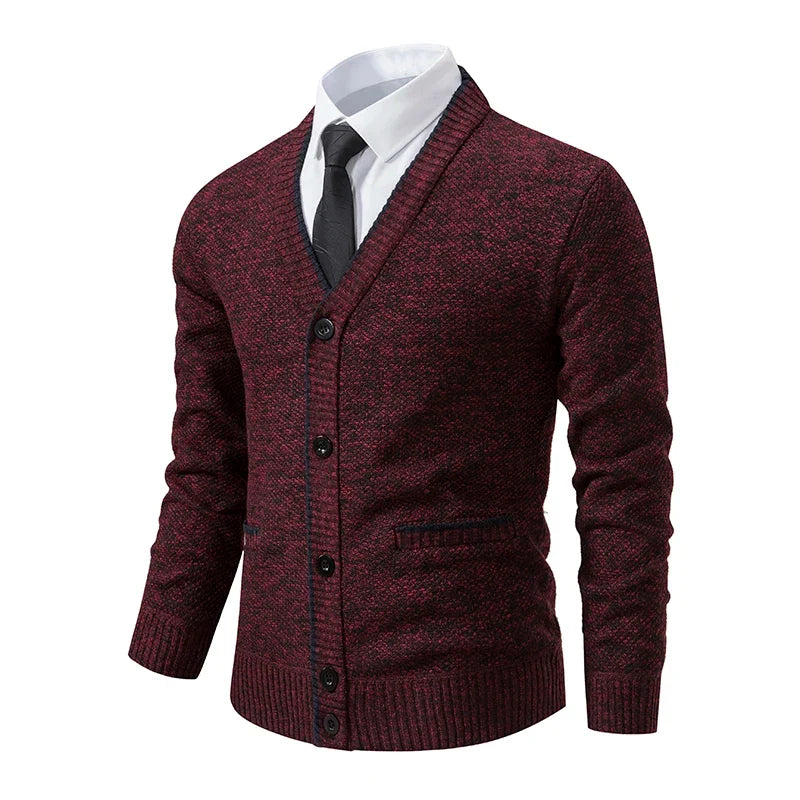 Helvano | V-Ausschnitt Strickpullover für Herren