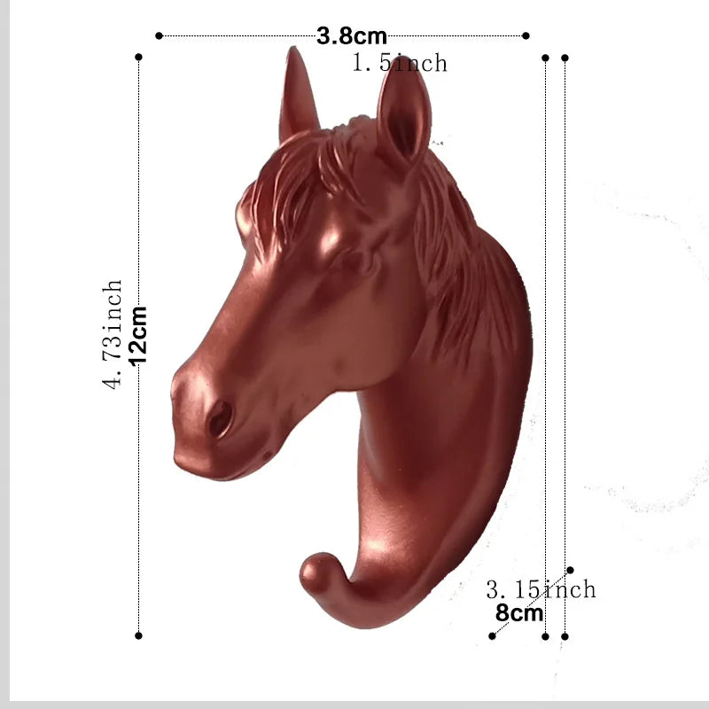 Helvano | Tier-Wandhaken aus Resin für Deko &amp; Ordnung