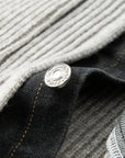 Helvano | Jeansjacke mit Strick für Herren
