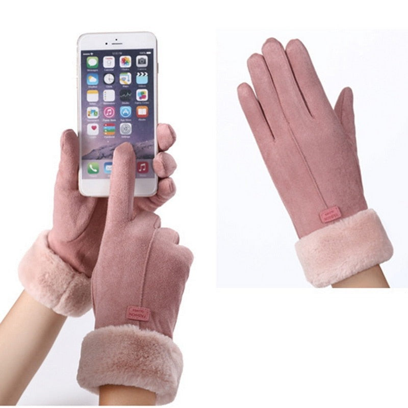 Helvano | Flauschige Winterhandschuhe für Damen