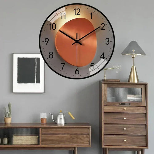 Helvano | Lautlose Wanduhr im modernen Design
