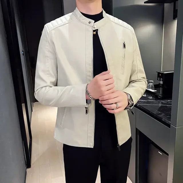 Helvano | Elegante Herren-Lederjacke