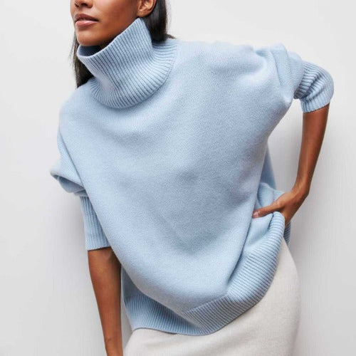 Helvano | Gestrickter Rollkragenpullover für Damen