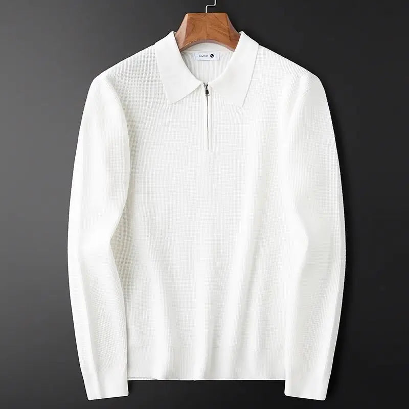 Helvano | Waffelstrick-Pullover für Herren